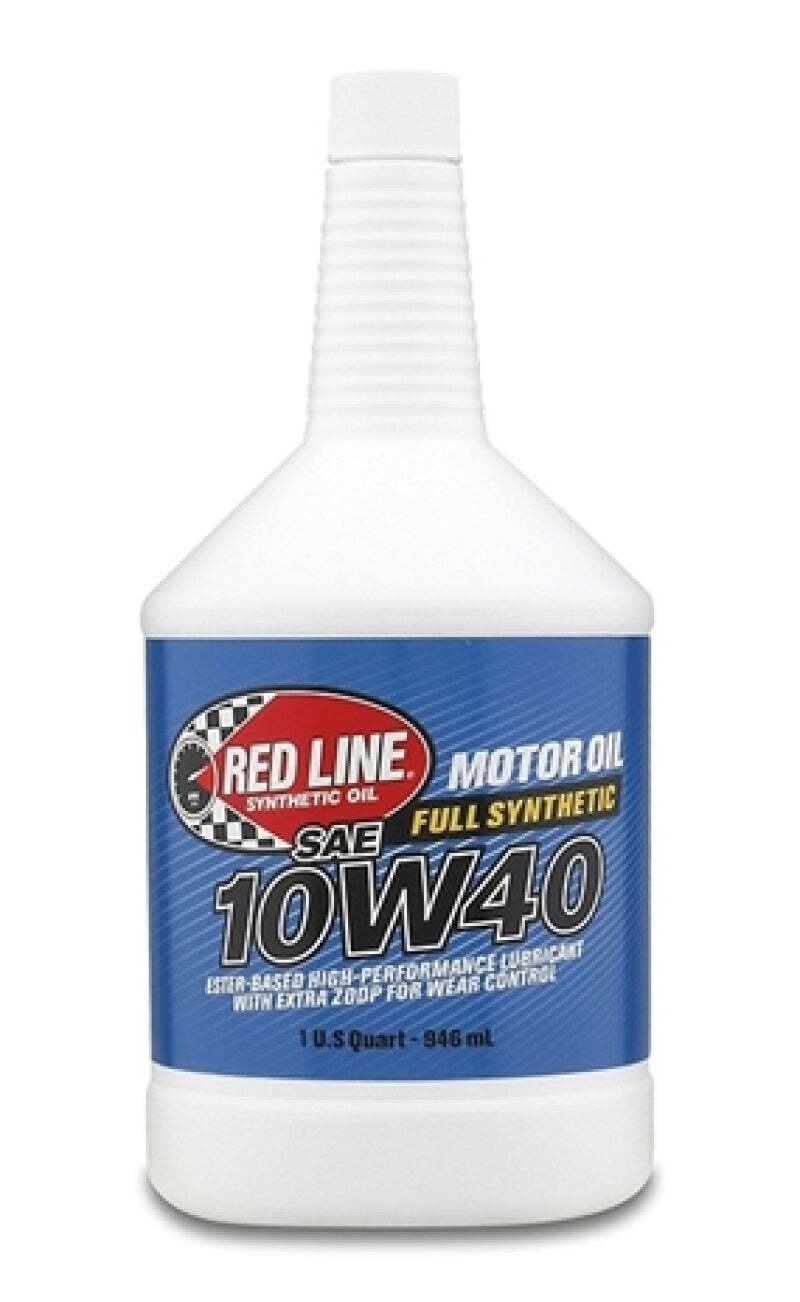 Red Line 10W40 Motor Oil – Quart Case of 12 11404