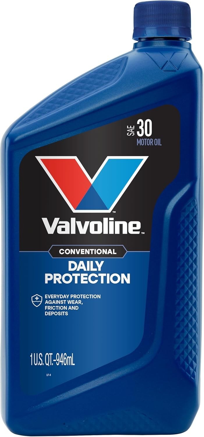 Daily Protection SAE 30 Conventional Motor Oil 1 QT, Case of 6