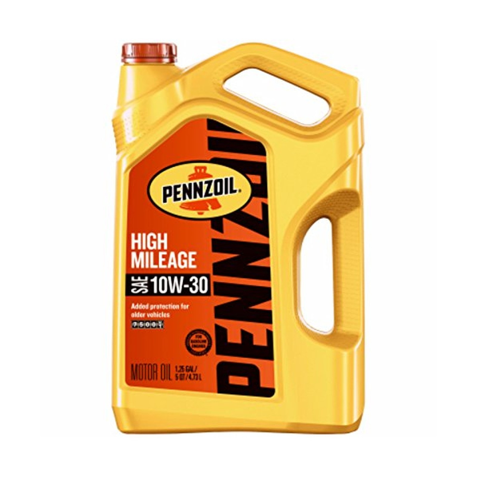 Pennzoil 550045205 High Mileage Vehicle Motor Oil, 10w-30, 5 Qt (Pack of 3) 3
