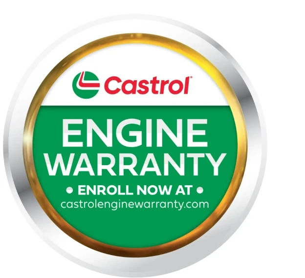 Castrol GTX High Mileage 10W-40 Synthetic Blend Motor Oil, 5 Quarts