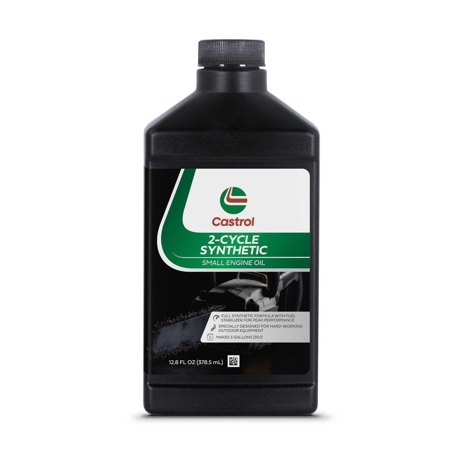 Castrol 2 Cycle Full Synthetic Oil – Small Eng Formula – 50:1 Mix Ratio – 12.8oz