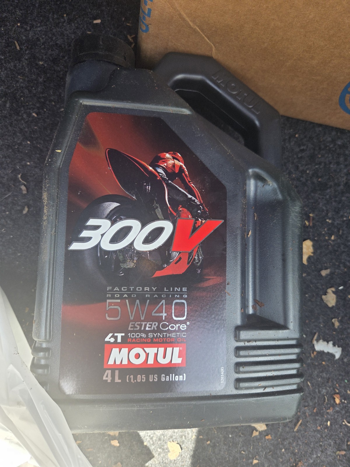 Motul 104115 300V Synthetic Factory Line Road Racing Motorcycle Oil 5W-40