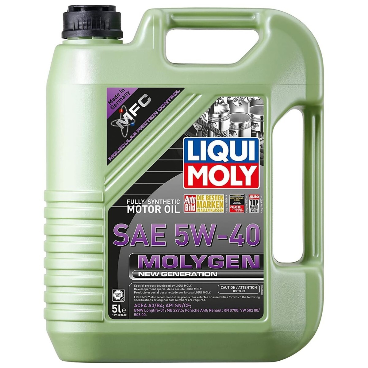 20232 Liqui Moly Motor Oil for VW MB Mercedes E Class S CL ML C R 612 SL G 325