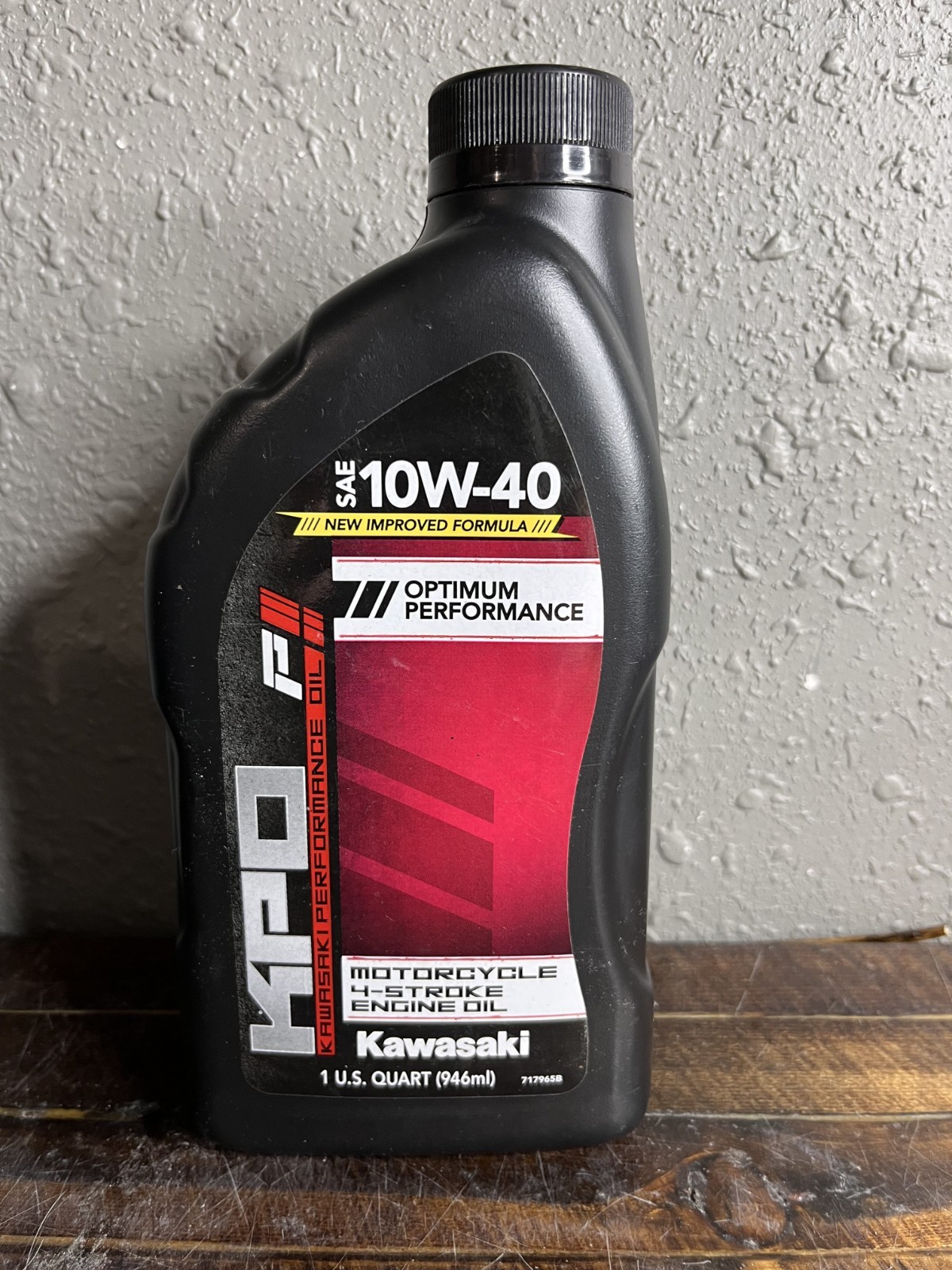 Kawasaki KPO Performance SAE 10W-40 4-Stroke Motorcycle Engine Oil 1 Quart 2pk