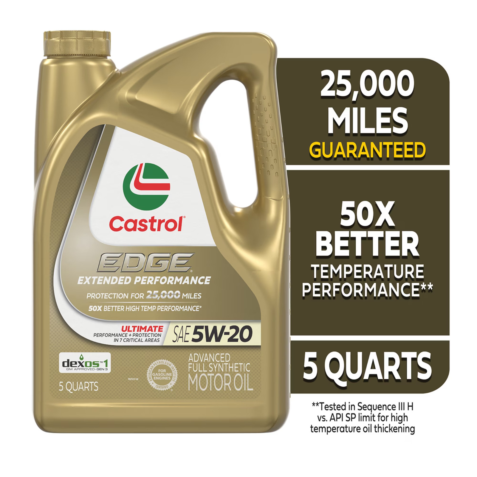 (5 pack) Mobil 1 V-Twin Full Synthetic Motorcycle Oil 20W-50, 1 Quart