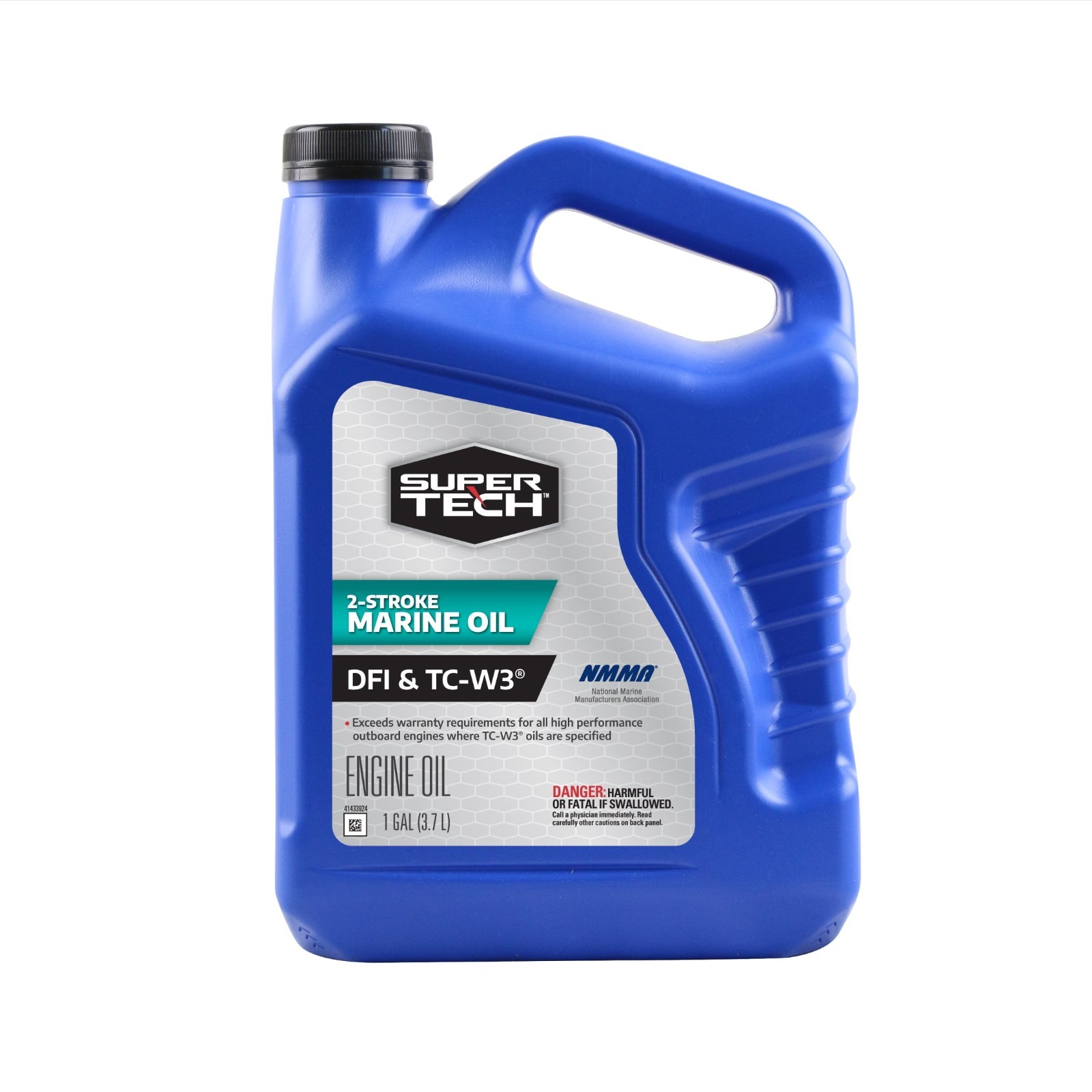 3 Pack Super Tech TC-W3 Outboard 2 Cycle Engine Oil, 1 Gallon