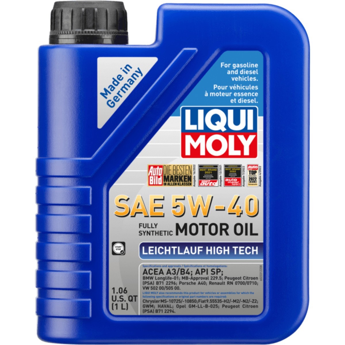 KIT-070224-243 Liqui Moly Motor Oil for 535 740 328 528 525 530 325 330 Coupe X6