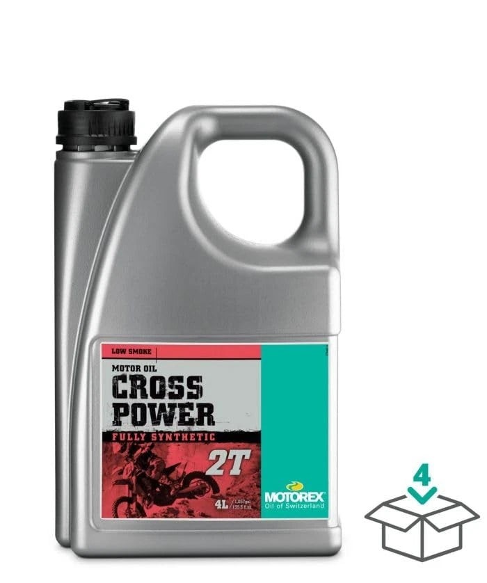 Motorex 303359 Cross Power 2T 4 Liter