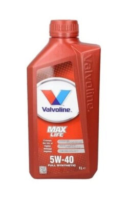 1l Valvoline Max Life Full Synth. 5W40 engine oil for VW Audi Mercedes Seat Skoda
