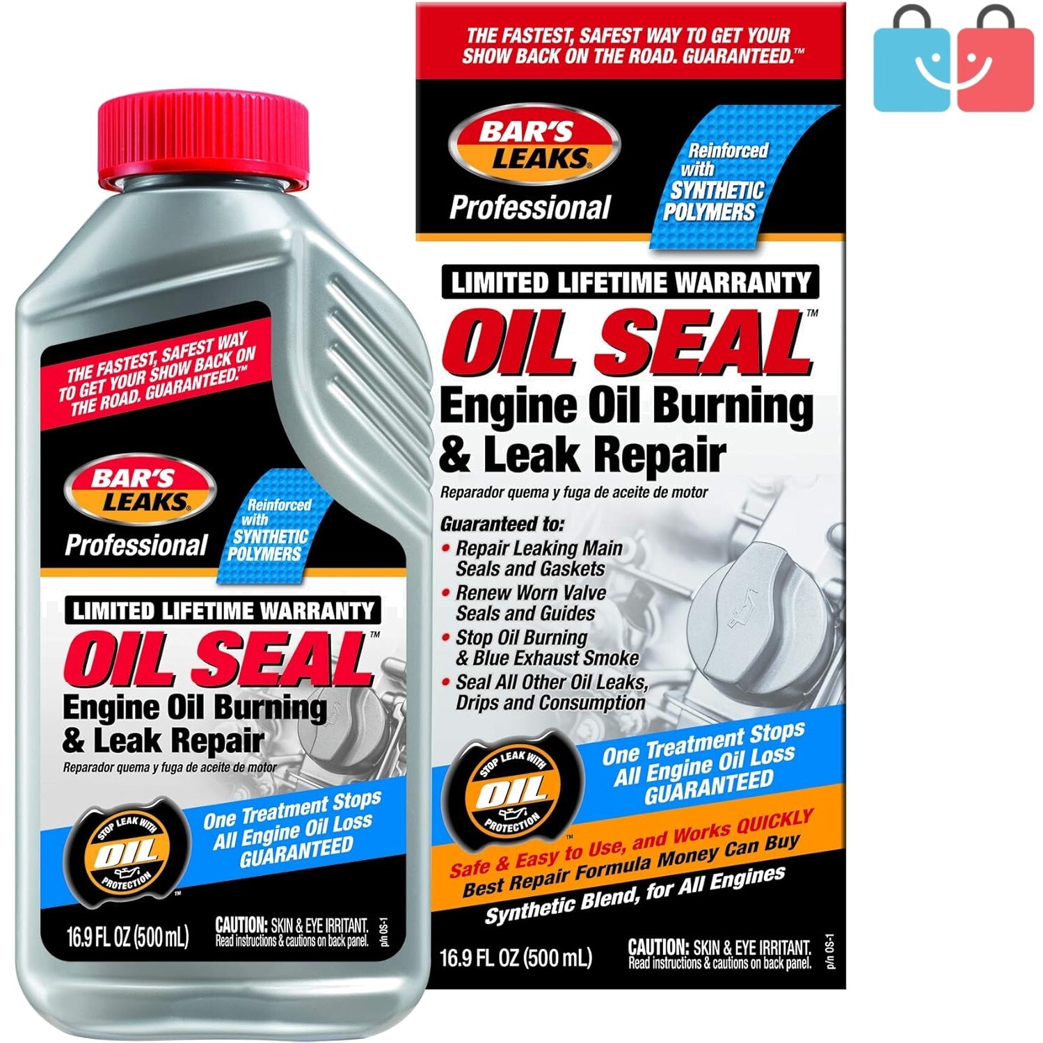 Stop Oil Burning & Blue Smoke – USA Made Engine Oil Repair Solution 16.9 oz