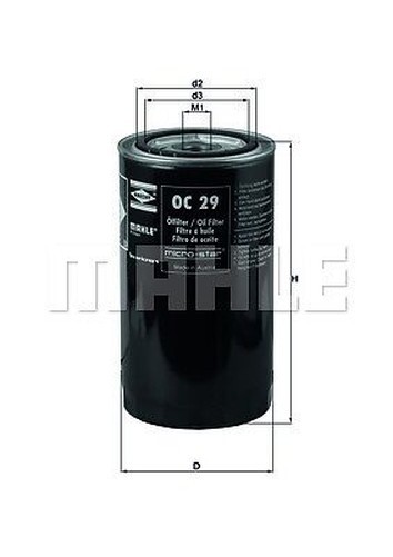 Soparis Oil Filter For: BOBARD, CATERPILLAR, GUELDNER, JCB (BAMFORD)