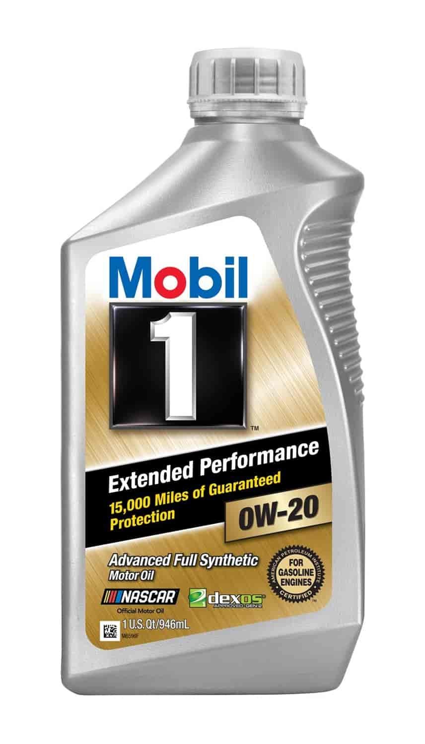 Mobil 1 120926-1 Extended Performance Engine Oil 0W20 1 Quart Bottle Sold Indivi