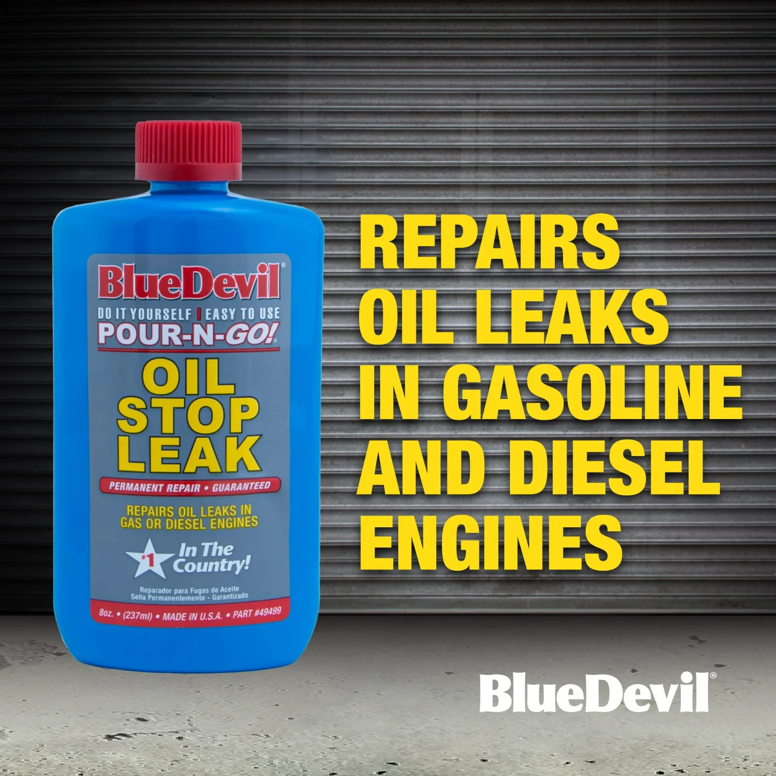 (3 pack) BlueDevil Oil Stop Leak, 8 oz Bottle