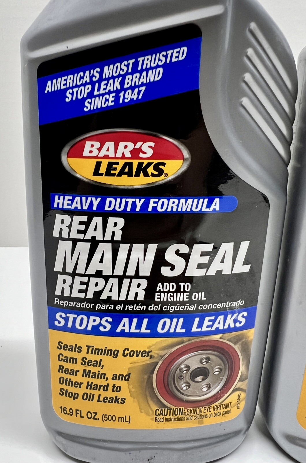 2 Bar’s Leaks Heavy Duty & 1 Concentrated Formula Rear Main Seal Repair 16.9oz