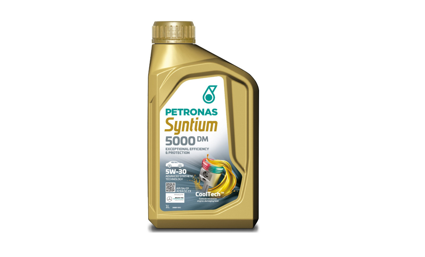 1L Petronas Syntium 5000 DM 5W30 Engine Oil BMW LL04 MB 229.51/52 VW 504/507.00