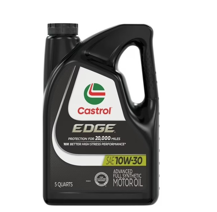 NEW 2 pack Castrol EDGE 10W-30 Advanced Full Synthetic Motor Oil, 5 Quarts