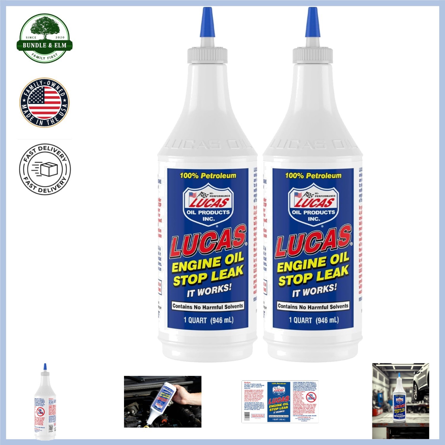 Oil Seal Renewal Formula – Pack of 2, Stops Leaks in Engines and Transmissions