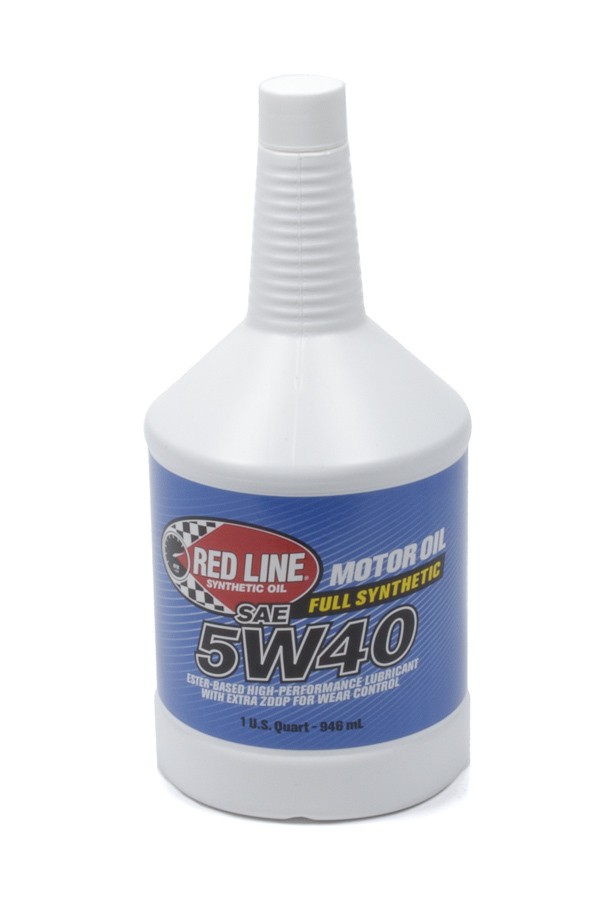 Red Line Motor Oil – 5W40 – Synthetic – 1 qt – Each