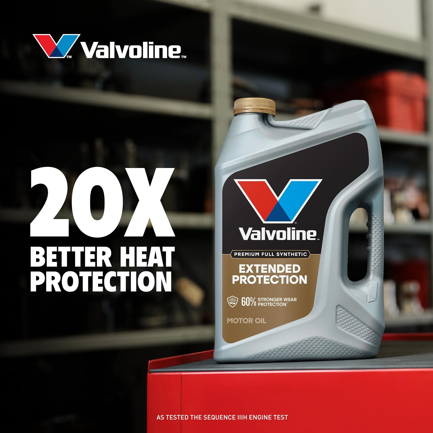 Valvoline Extended Protection Full Synthetic Motor Oil SAE 5W-30 1 1 QT, Gold