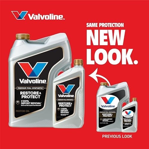 Full Synthetic 5W-20 Motor Oil, 5 Quart – Restore & Protect Engine Performance