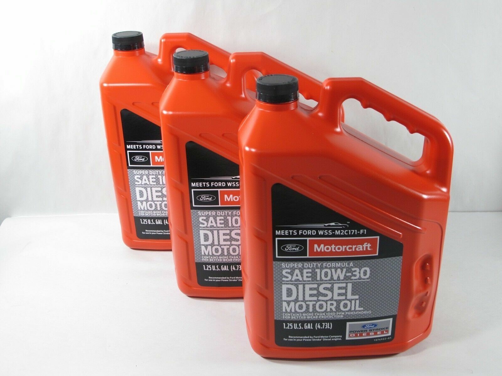 3 Motorcraft MTCXO10W305Q3SD – Universal SAE 10W-30 Super Duty Diesel Motor Oil