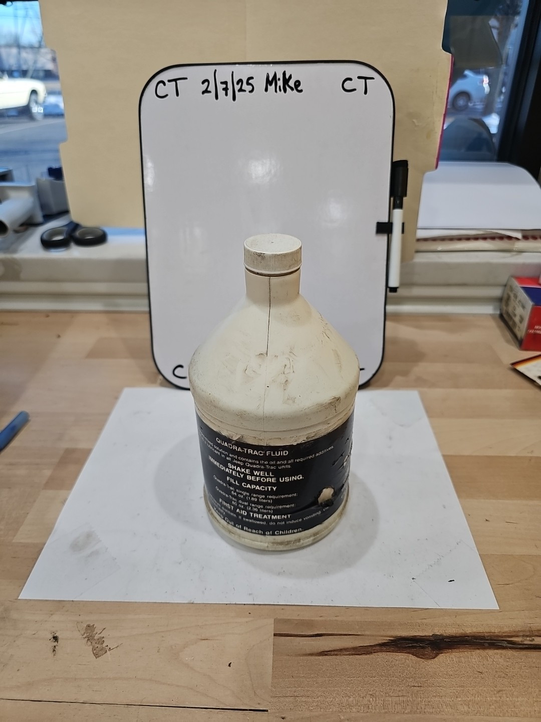 Genuine Mopar Quadra-Track Fluid For Jeep J8133854 32fl.oz.