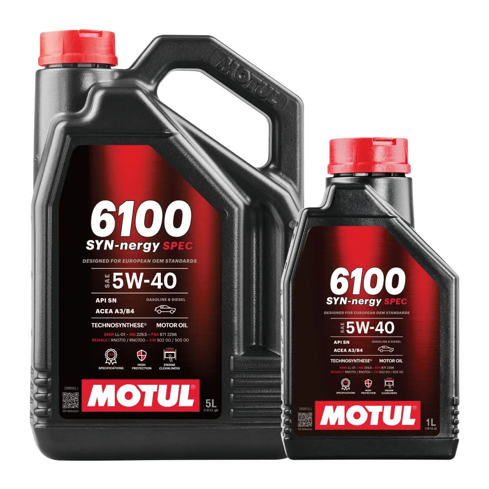 Motul 5W-30 6100 SynNergy 1L, Synthetic Blend – 107970