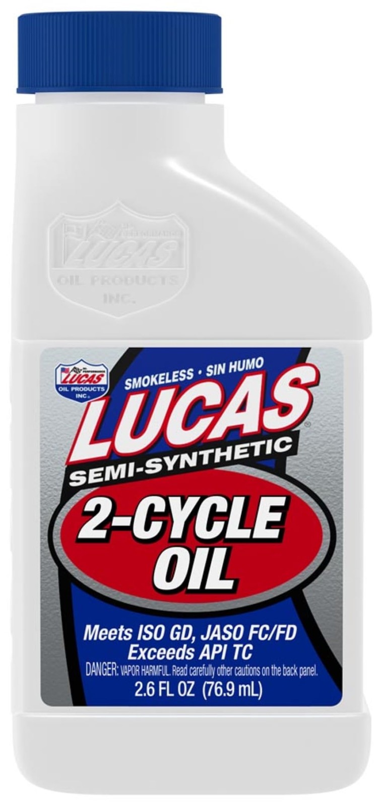 Lucas Oil 10058 Semi-Synthetic 2-Cycle Oil – 2.6 fl oz.