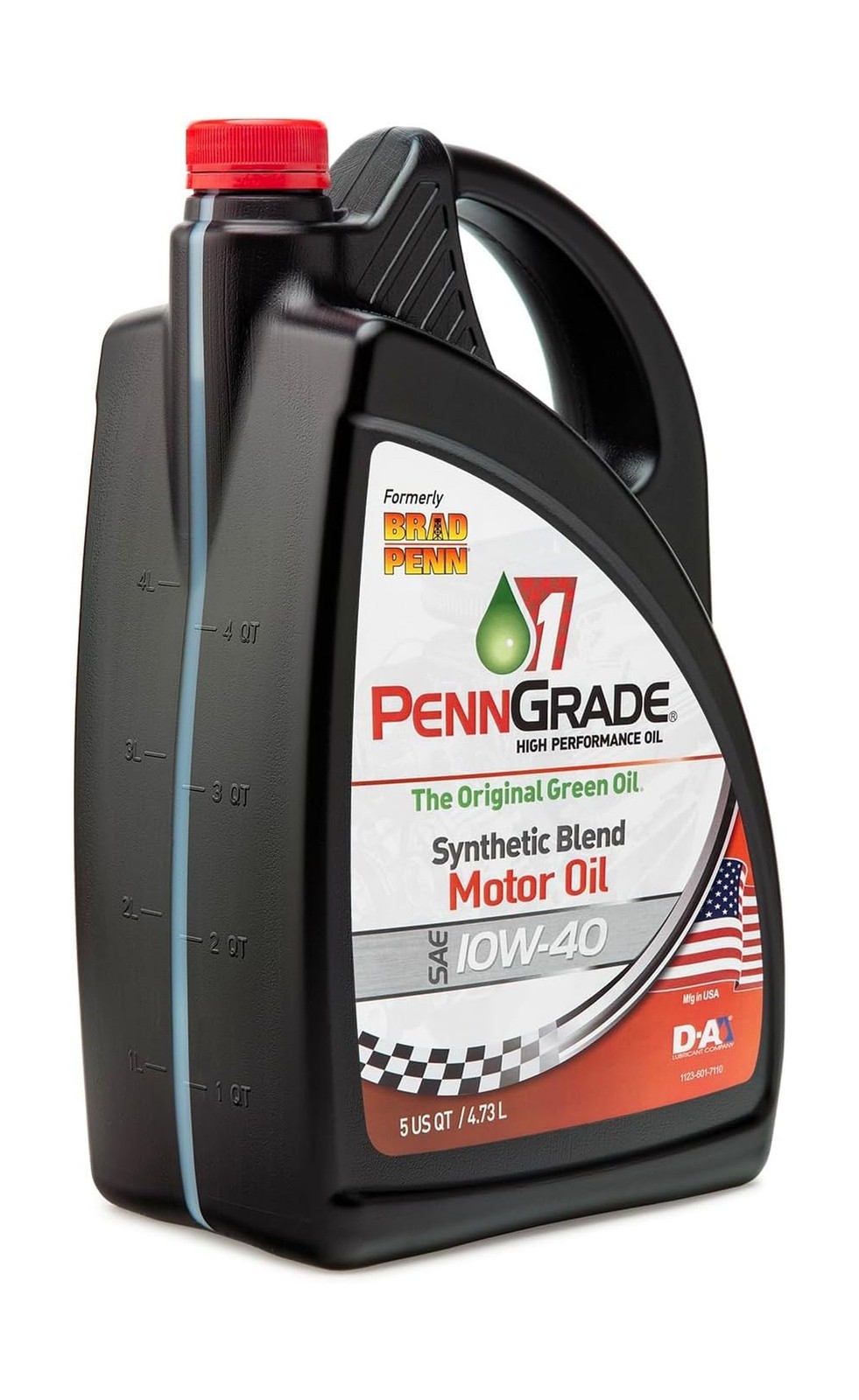 PENN GRADE 1, 71440, Synthetic Blend High Performance Oil SAE 10W-40, 5 Quart…