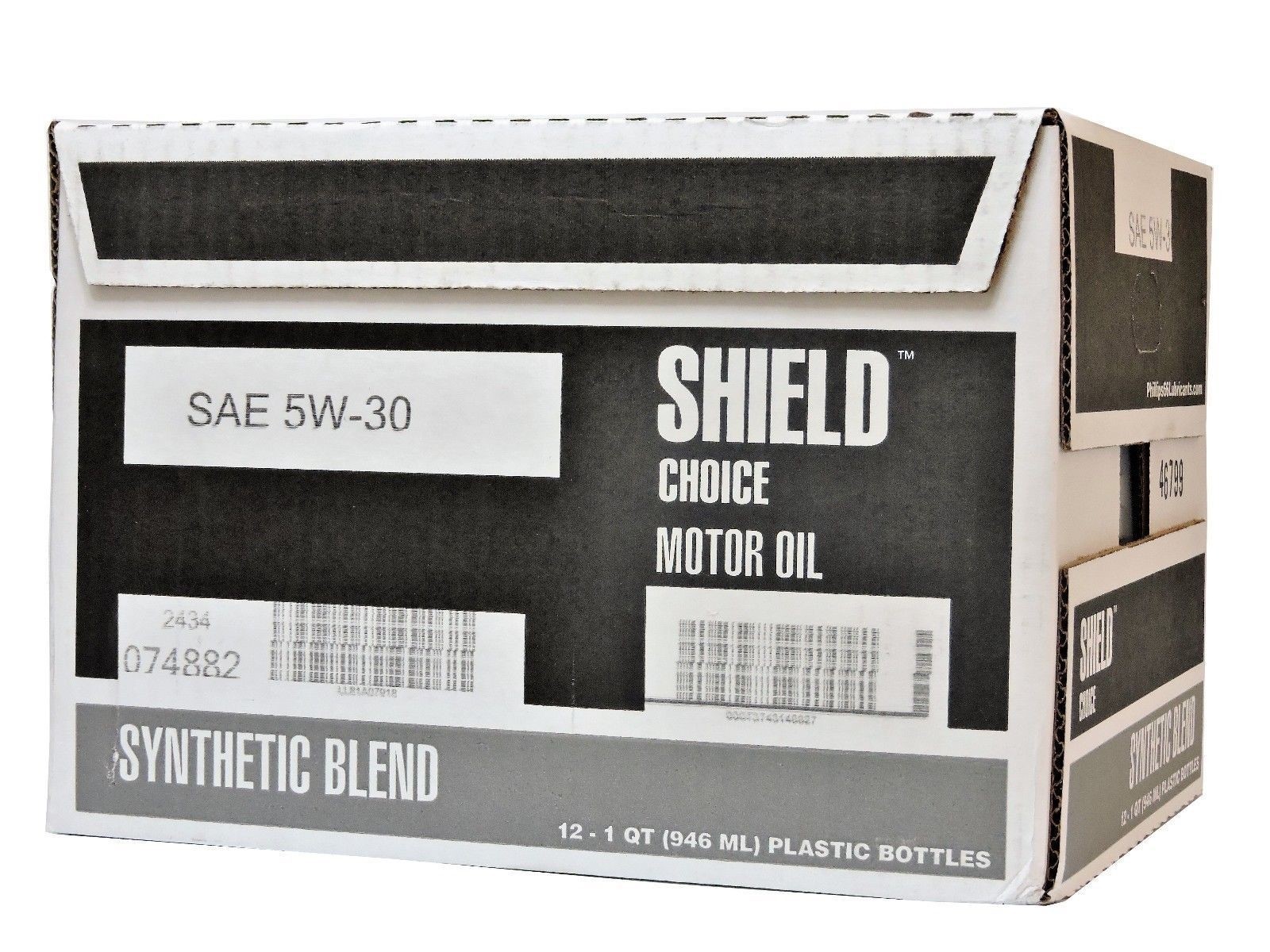 LOCAL PICKUP* Synthetic Blend 5W30 Motor Oil 12 Quarts In Case PHILLIPS 66