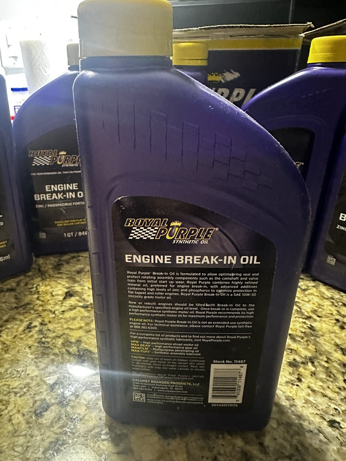 Royal Purple 11487 10W-30 Engine Break In Oil 1 Quart