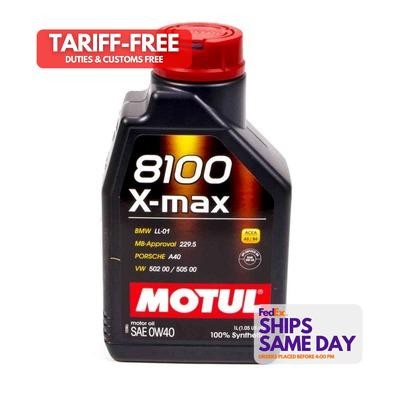 Motul Usa MTL104531, One 8100 0W40 X-Max Oil 1 Liter Performance Racing Parts