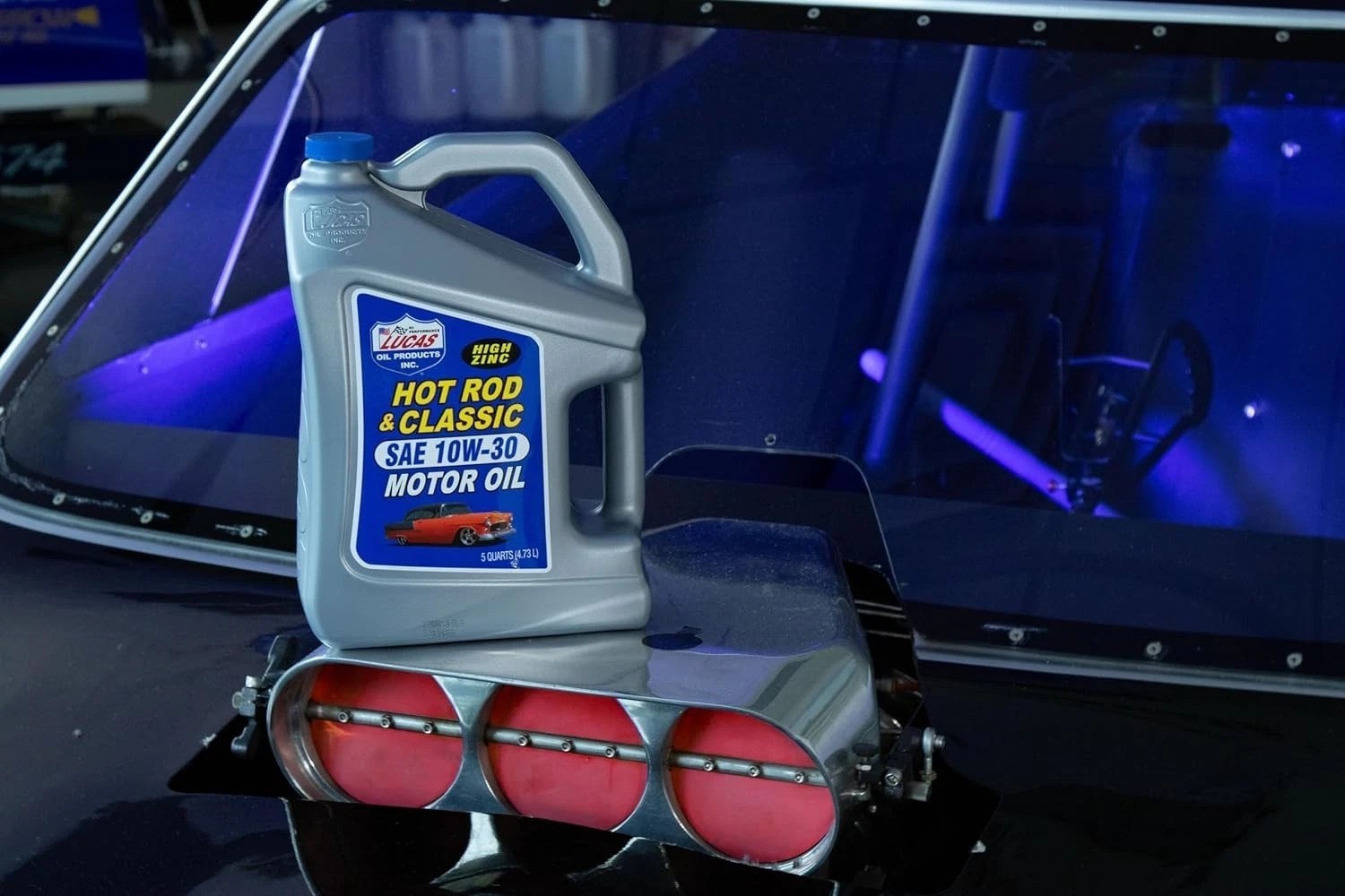 SAE 10W-30 Motor Oil – 5 Quart for Optimal Protection of Classic and Muscle Cars
