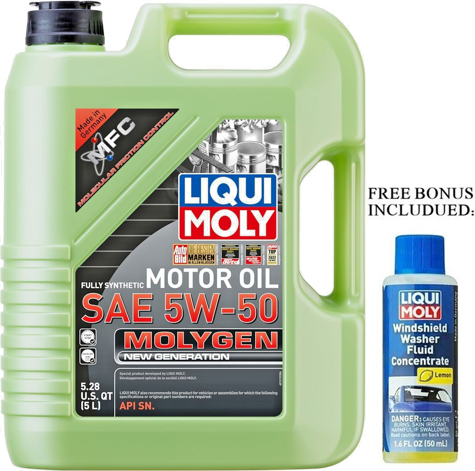 ★ 5L Liqui Moly 5W50 Molygen New Generation MFC Synthetic Engine Oil LM20310 ★