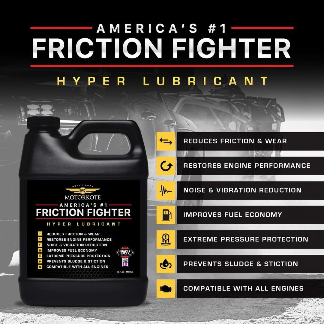 Ultimate 16 Oz Engine Treatment – Reduces Noise, Increases Lifespan & Efficiency