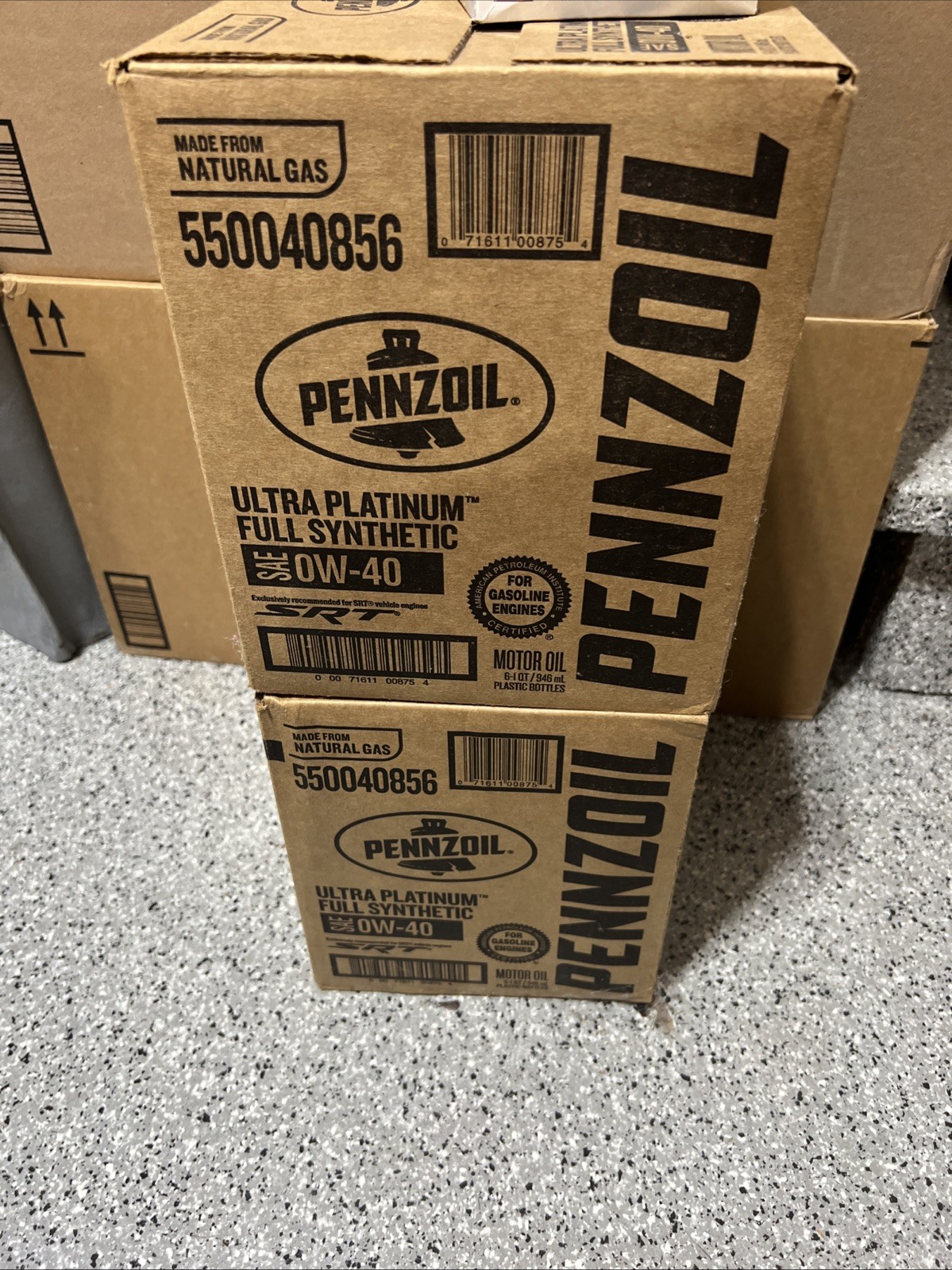 12 Quarts 0W-40 Pennzoil Ultra Synthetic Specific To SRT Platform W/SRT Filter