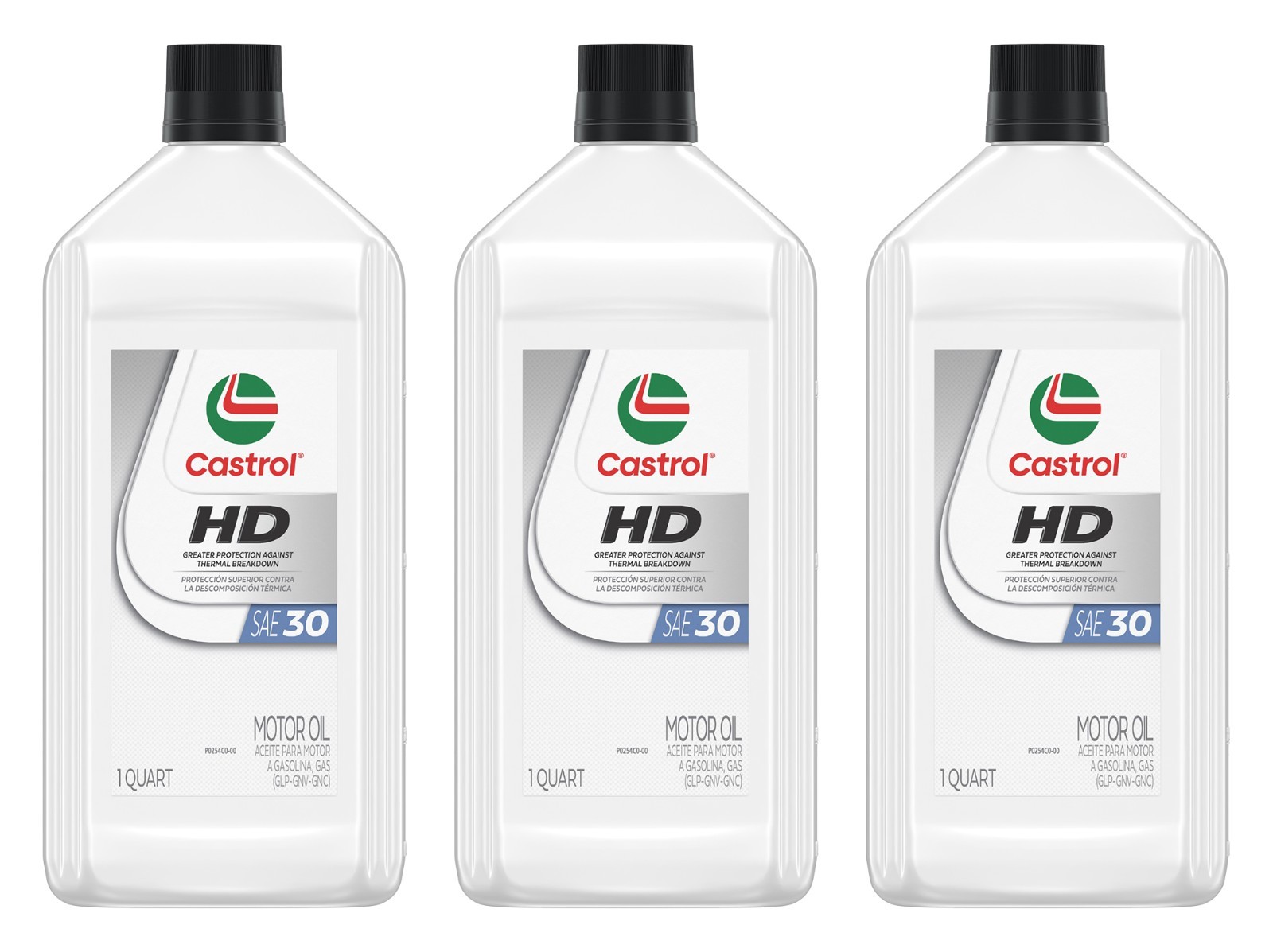 Castrol GTX 30W Conventional Engine Oil, Case of 6 – 1 Quart Bottles | 151B00