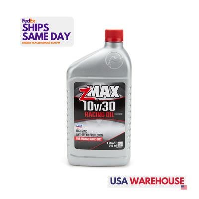 1 qt Zmax ZMA88-330 10W30 Synthetic Motor Oil Pack of 1 Performance Racing Parts