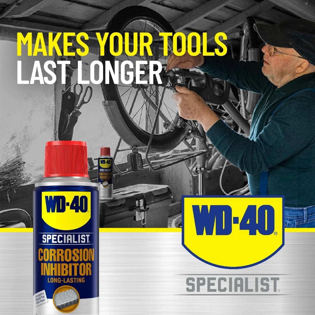 WD-40 Specialist Corrosion Inhibitor, Long-Lasting Anti-Rust Spray, 6.5 Ounces