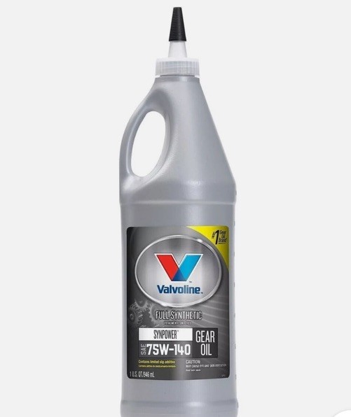 Valvoline SynPower SAE 75W-140 Full Synthetic Gear Oil 1 QT