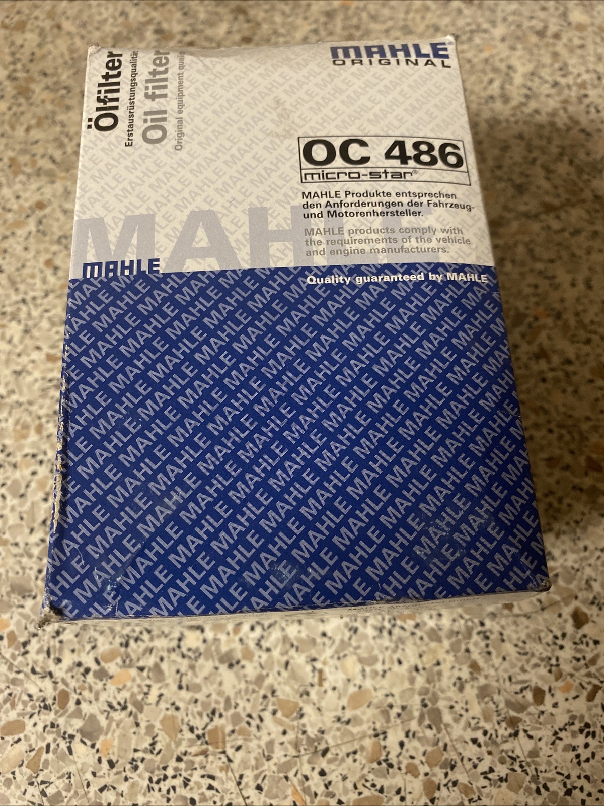 Oil MAHLE OC 486 for Maserati Peugeot Fiat Citroën Santana Bora Indy Merak