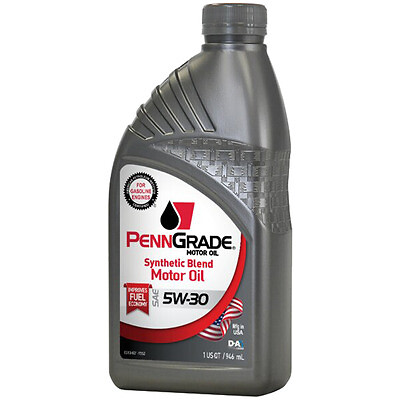 Penngrade Motor Oil Bpo62726 Penngrade Syn Blend 5W30 1 Quart Motor Oil, Synthet