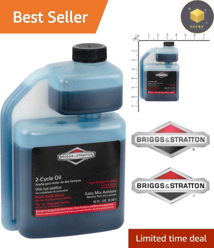 16 oz. Easy Mix 2-Cycle Engine Oil with Fuel Stabilizer for Lawn Equipment
