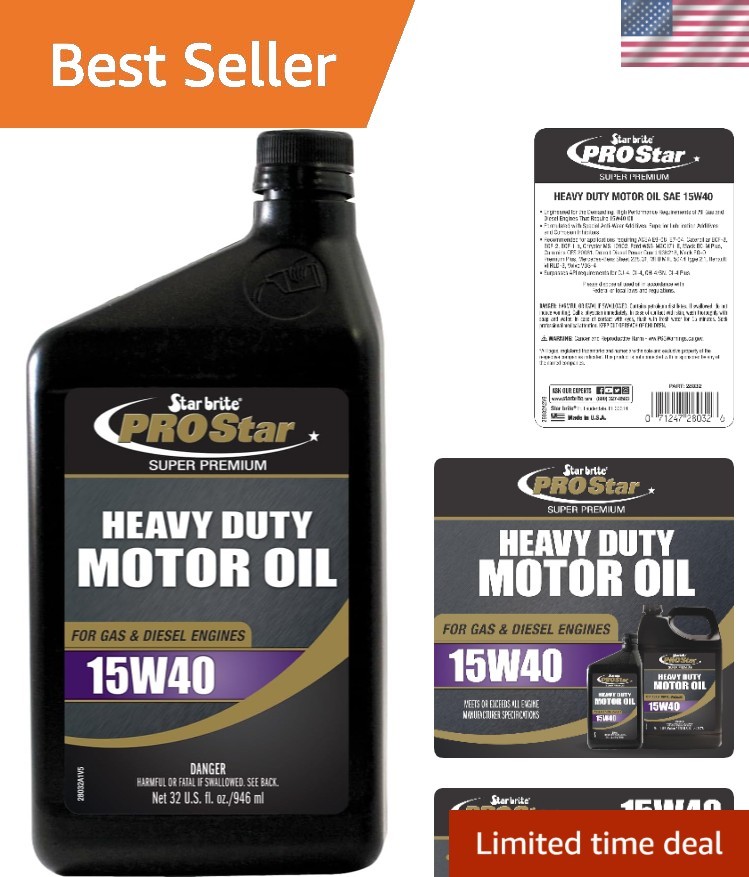 Pro Star Super Motor Oil SAE 15W-40 – Ultimate Engine Lifespan Extender