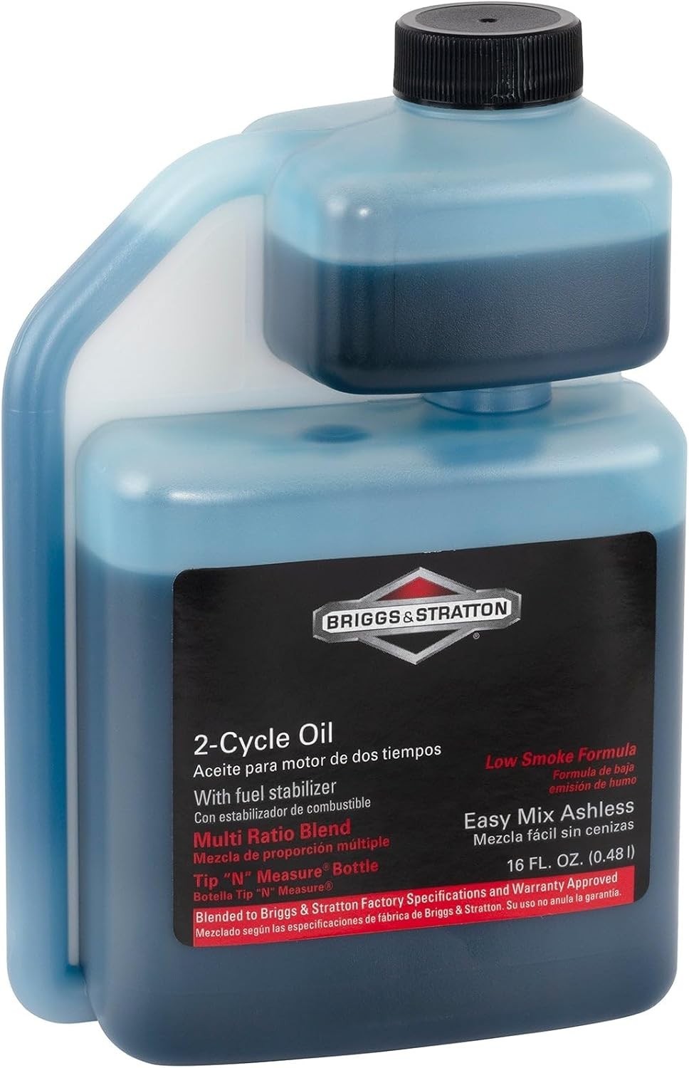 2-Cycle Engine Oil 16 oz – Easy Mix & Fuel Stabilizer for Lawn Mowers