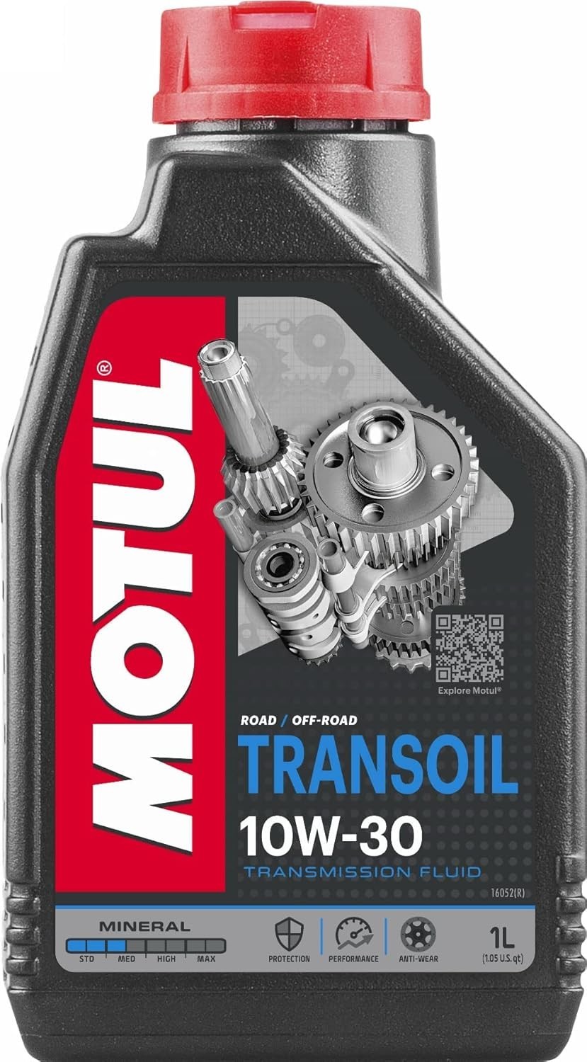 Motul 105894 Transoil 10W-30 Mineral Gear Oil, 1L Motorcycle & Scooter