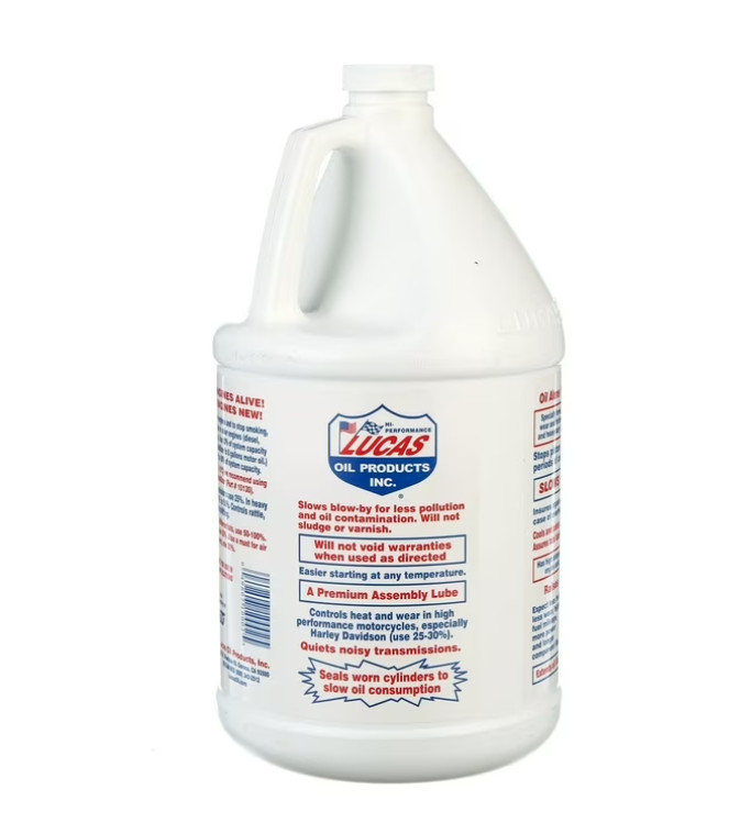 Lucas Oil 10002 Heavy Duty Oil Stabilizer One Gallon Automotive Additive