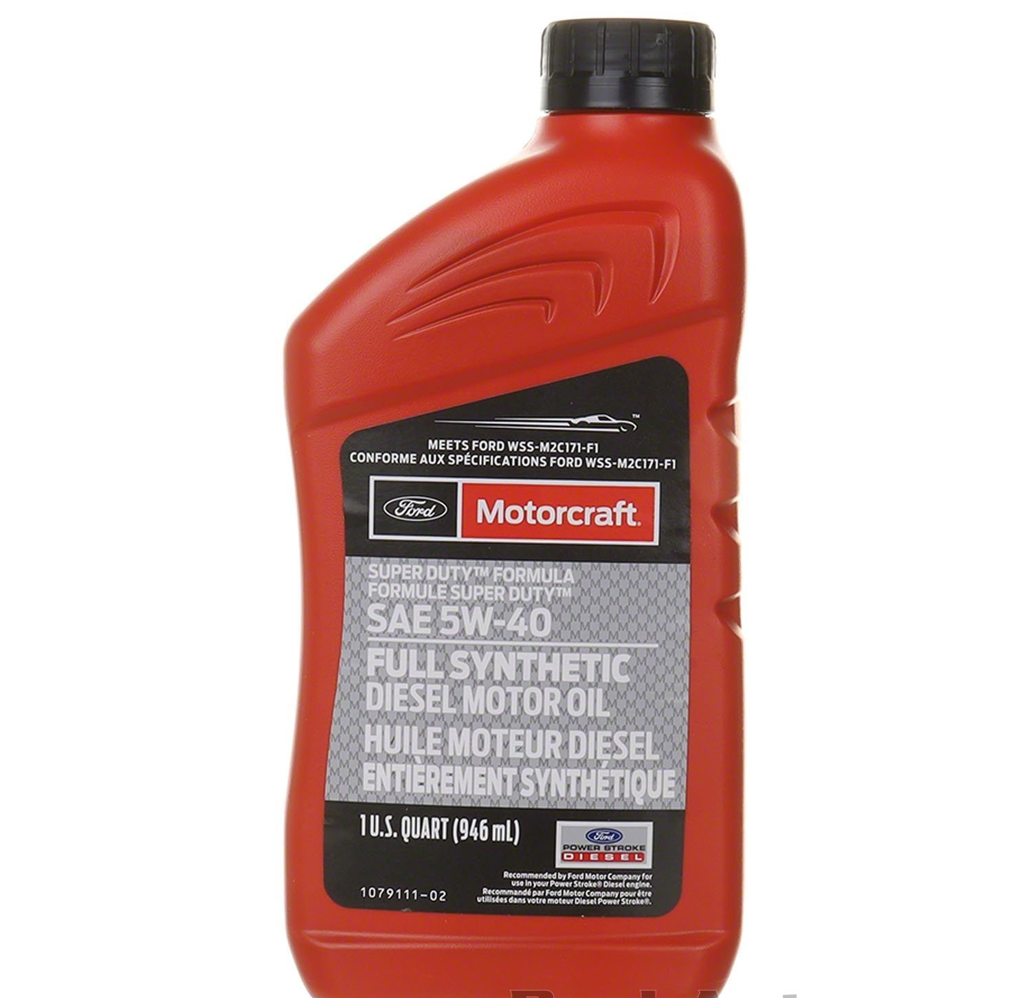 SALE- 5 PACK- MOTORCRAFT XO5W40QSD Full Synthetic Diesel; SAE 5W-40; 1 Quart