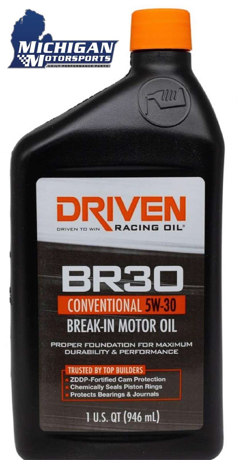 Driven Racing BR30 5W-30 Break in Oil with Zinc 01806 – 1 Quart