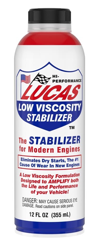 Lucas Oil Low Viscosity Oil Stabilizer – Half Case 6 Bottles 11097
